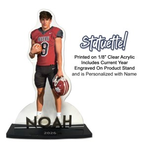 Personalized 8x10 Statuette
